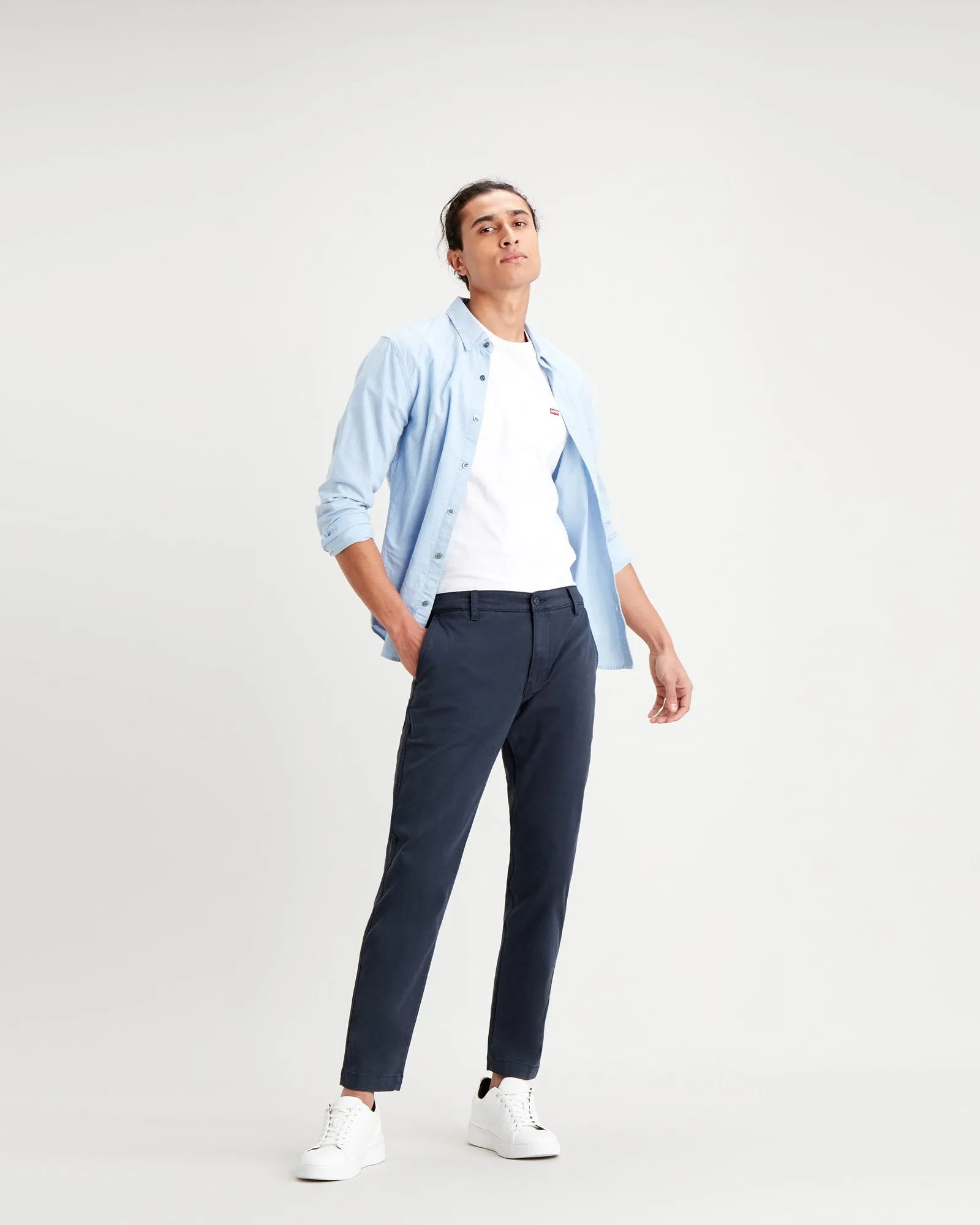 Levi's® XX Chino Standard II Regular Tapered Herren Chinos - Baltisches Marineblau Schattig
