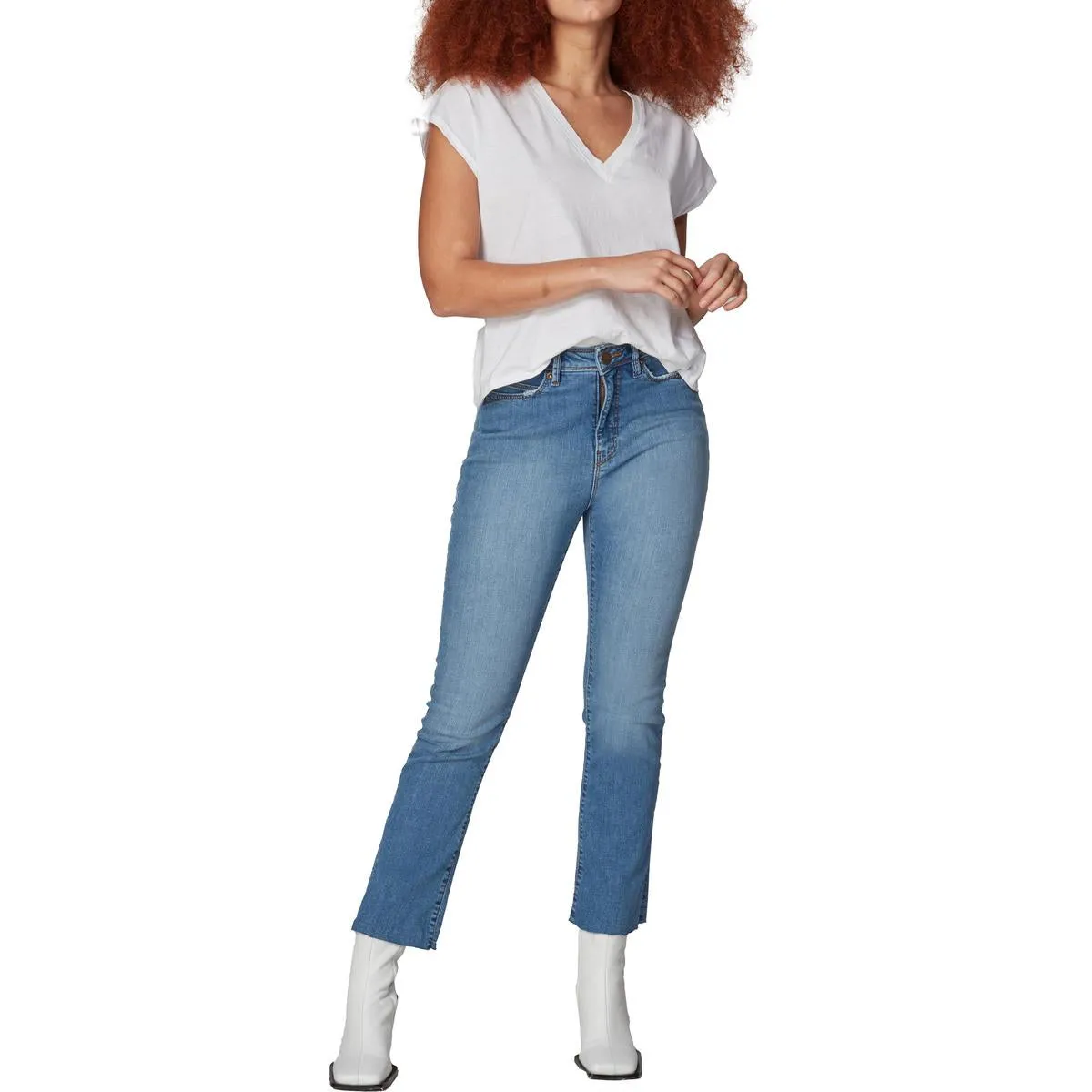 Lola Damen Kate Pocket Denim Straight Leg Jeans