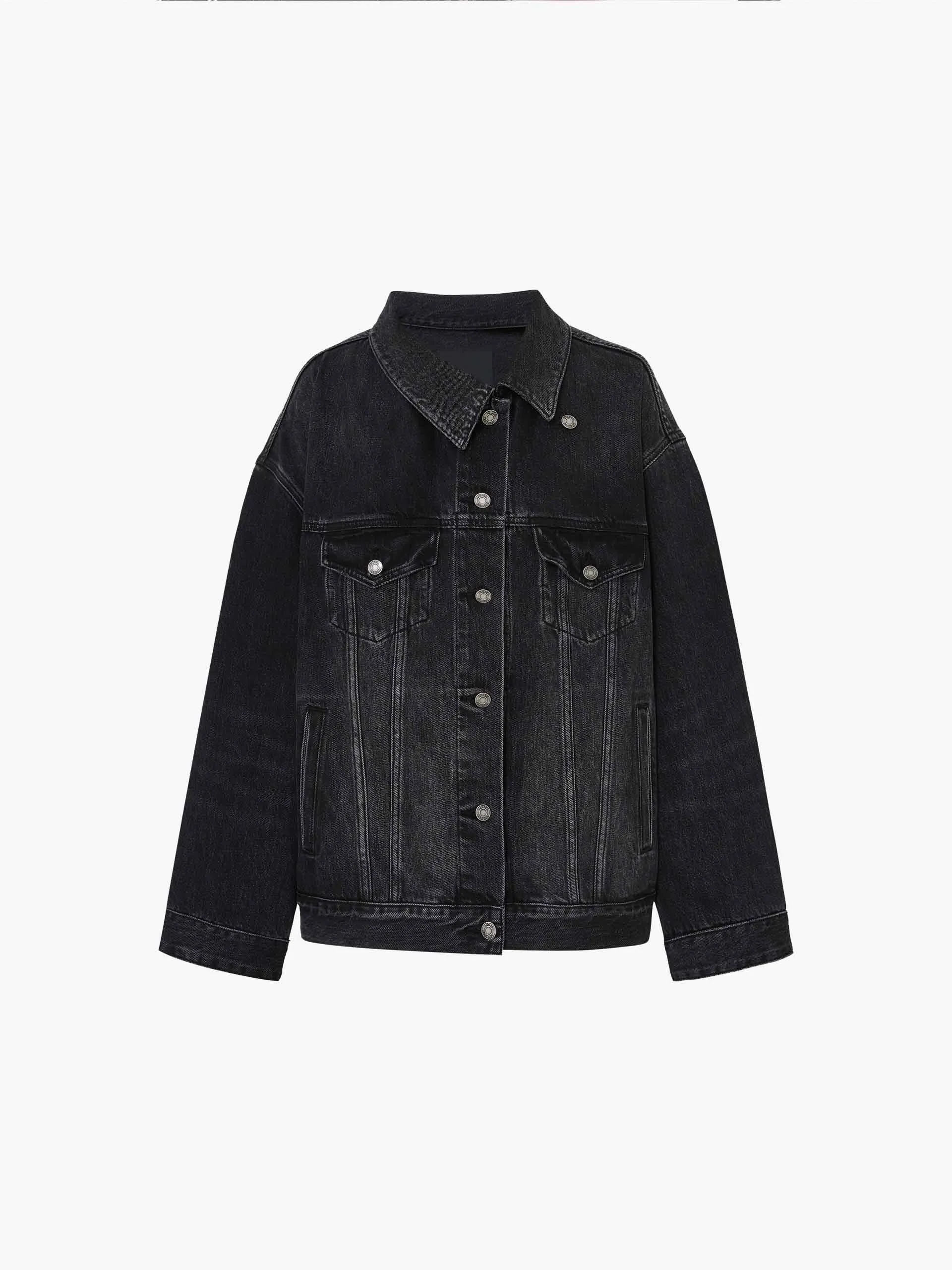 Loose Denim Jacke