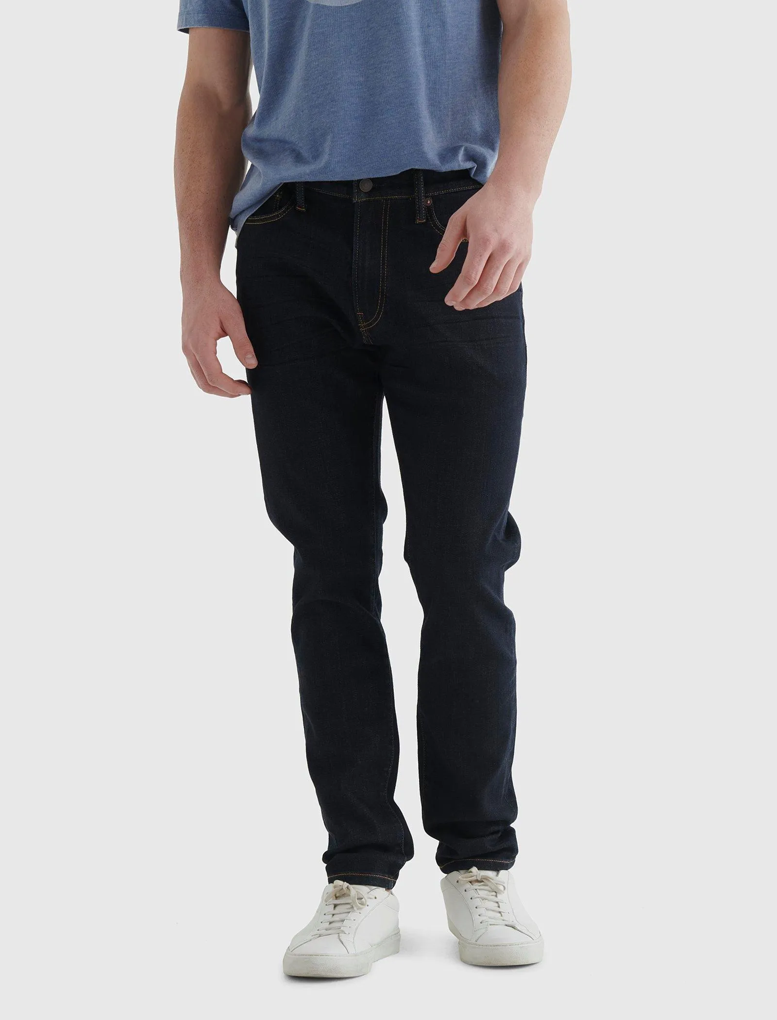 Lucky Brand Herren 411 Athletic Taper Coolmax Stretch Jeans