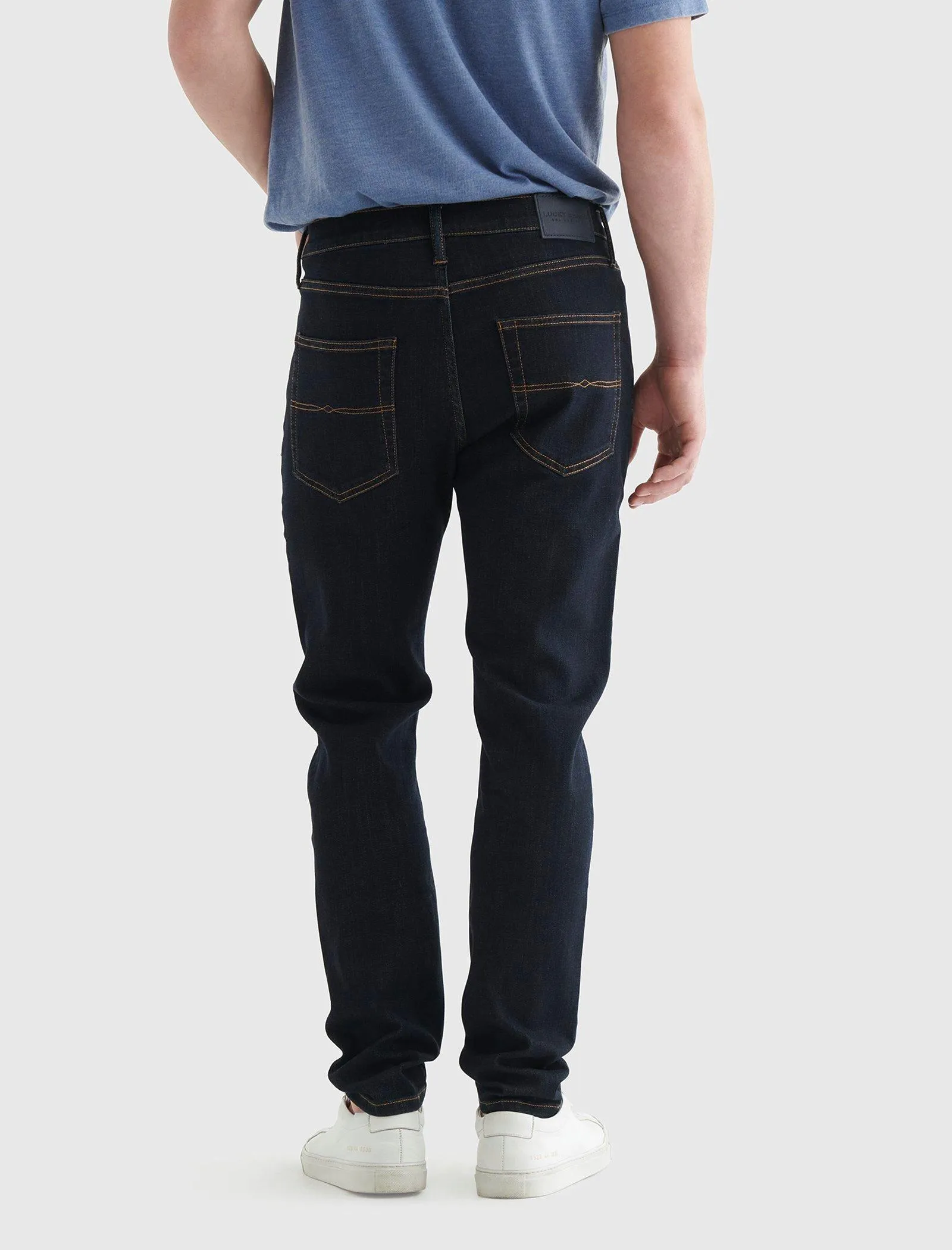 Lucky Brand Herren 411 Athletic Taper Coolmax Stretch Jeans