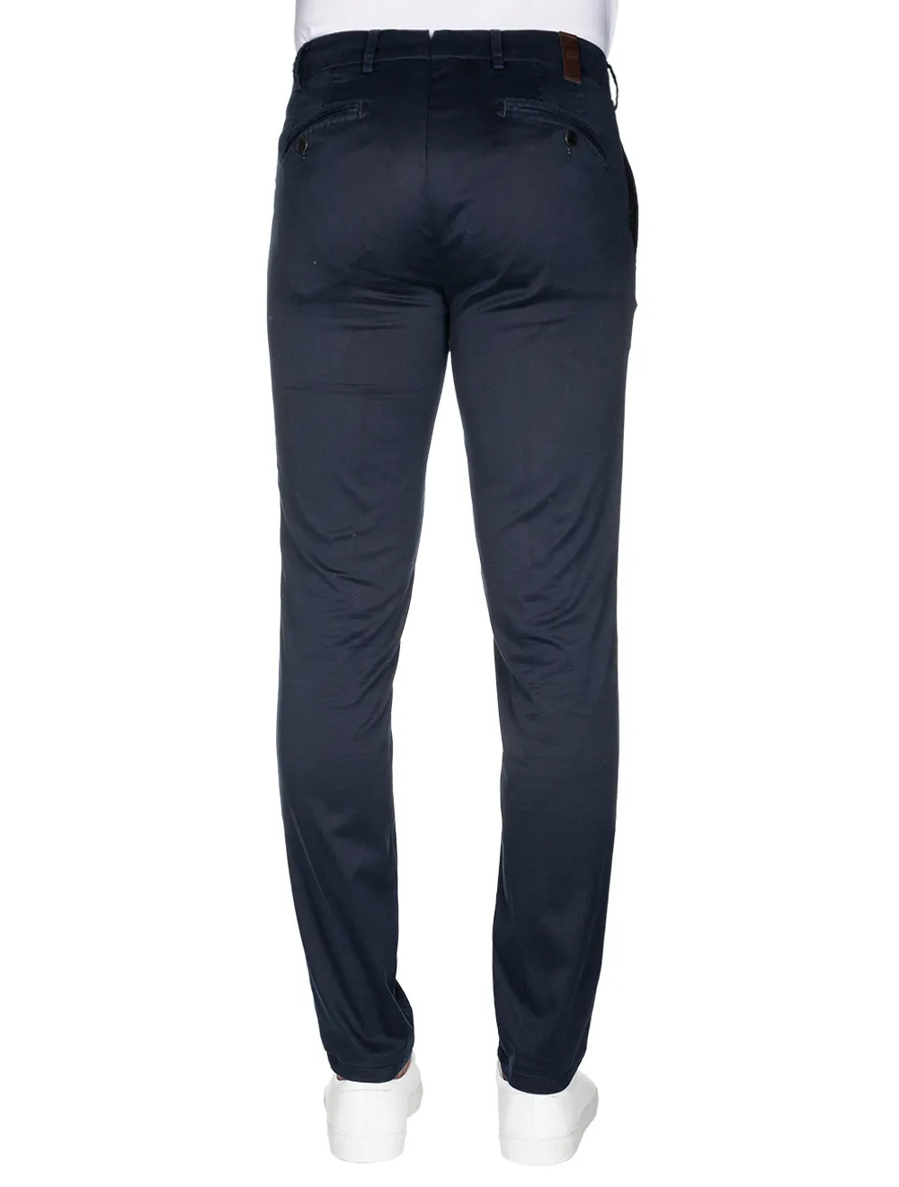 Lupus Sea Island Baumwoll-Chino Navy