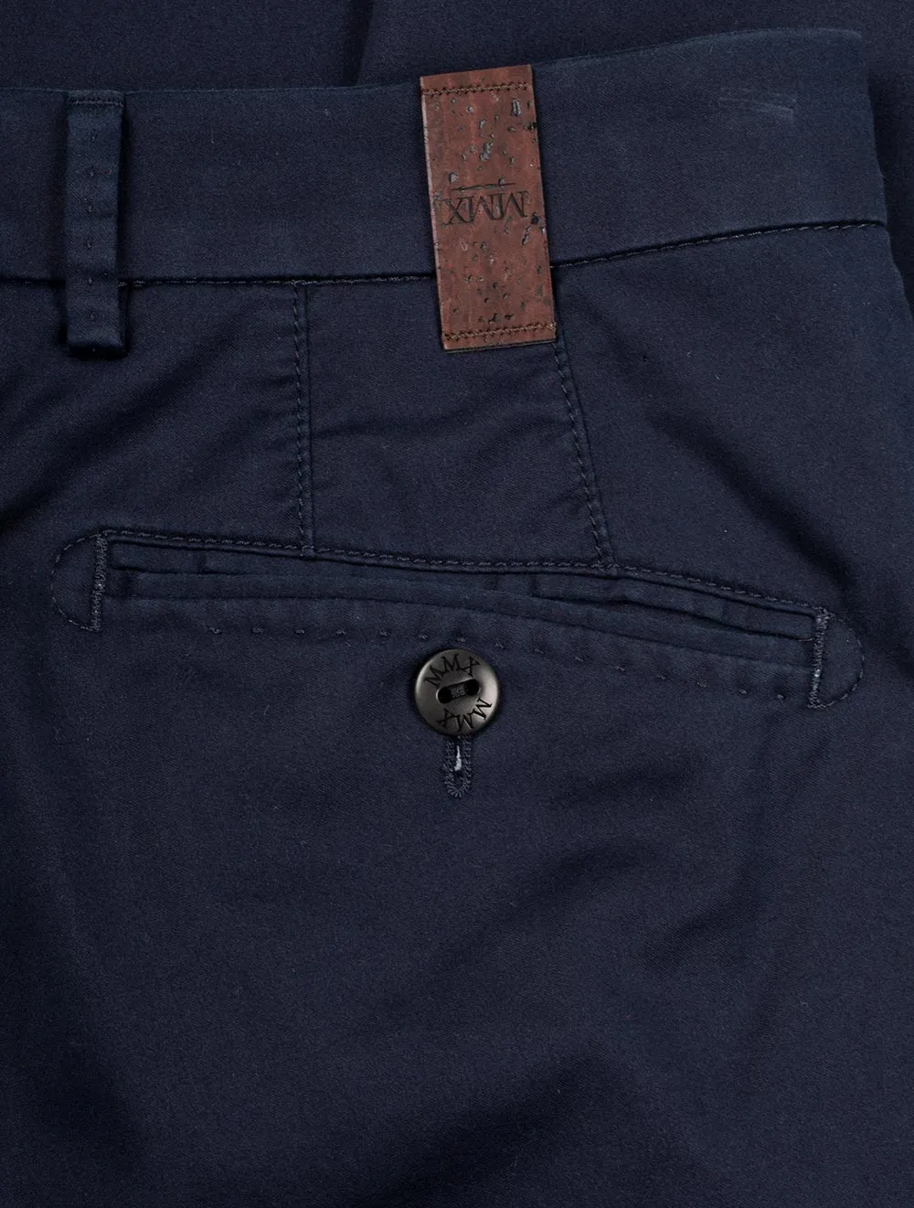 Lupus Sea Island Baumwoll-Chino Navy