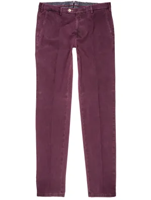 Lupus | Weinefarbene Baumwollhose Sand