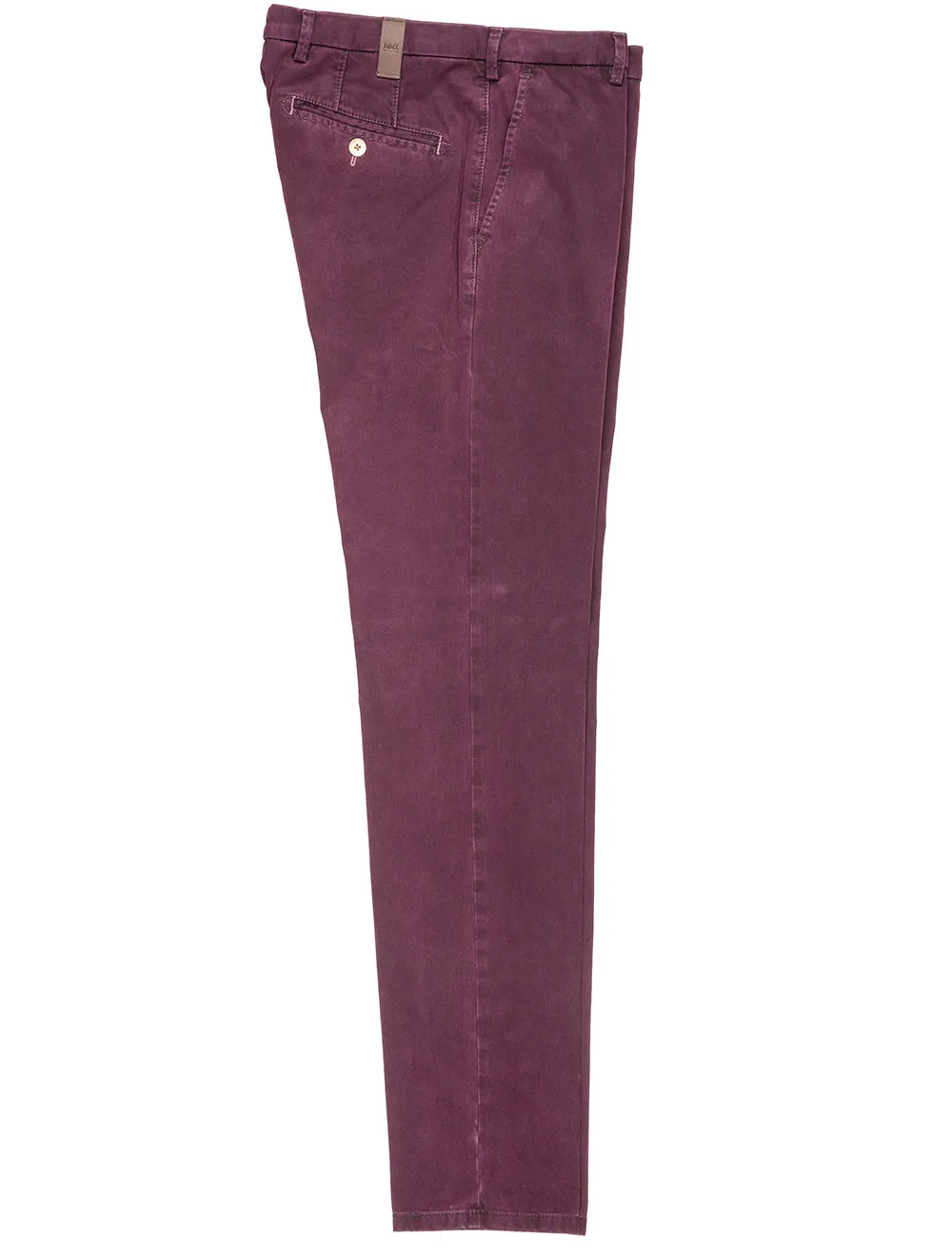 Lupus | Weinefarbene Baumwollhose Sand