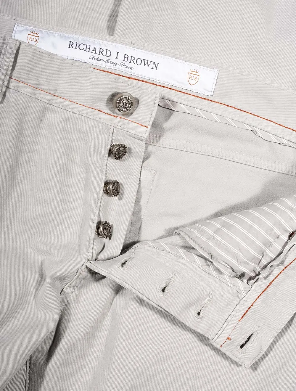 Luxus-Denim-Jeans Grau