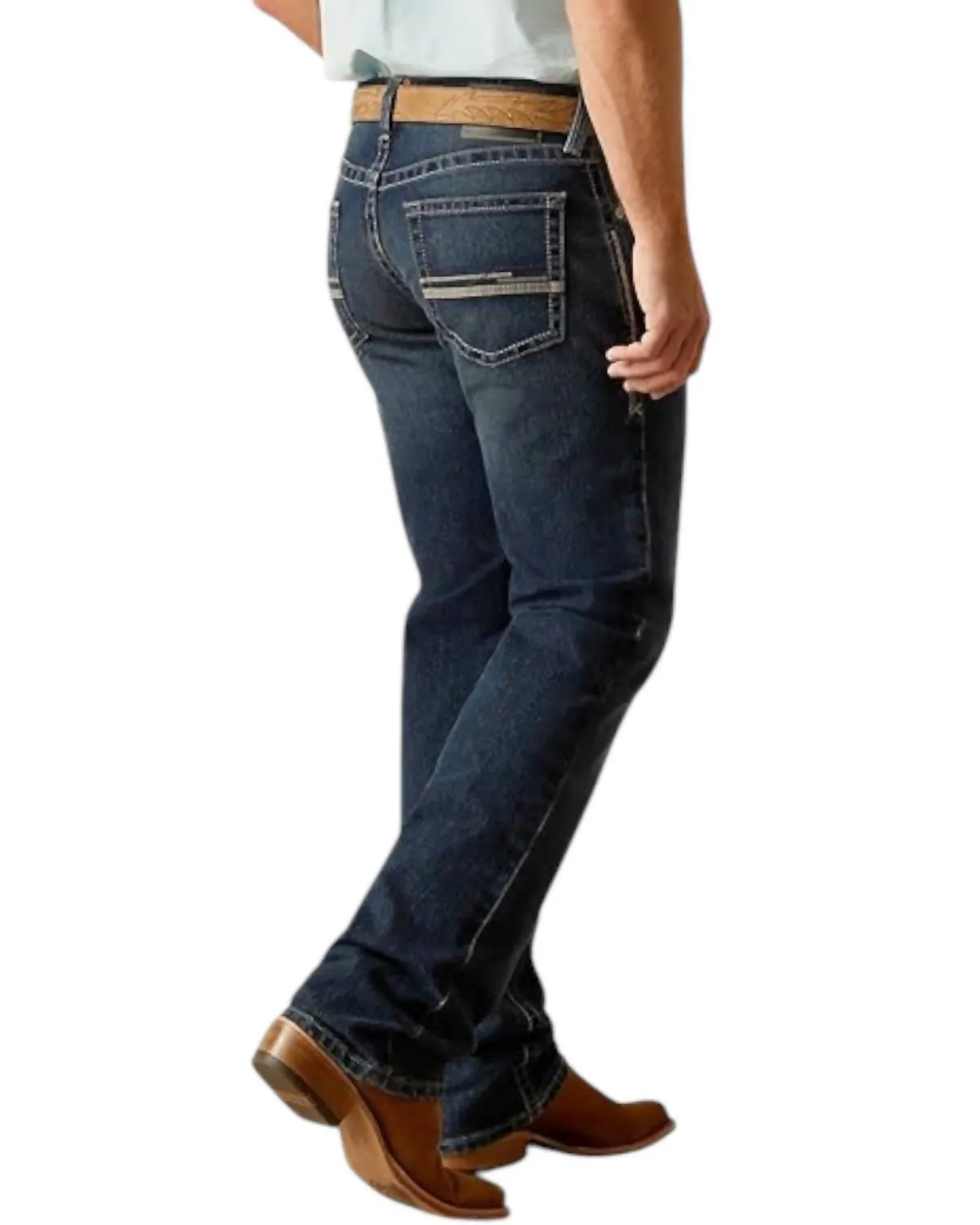 M4 Entspannte Bootcut-Jeans In Colman