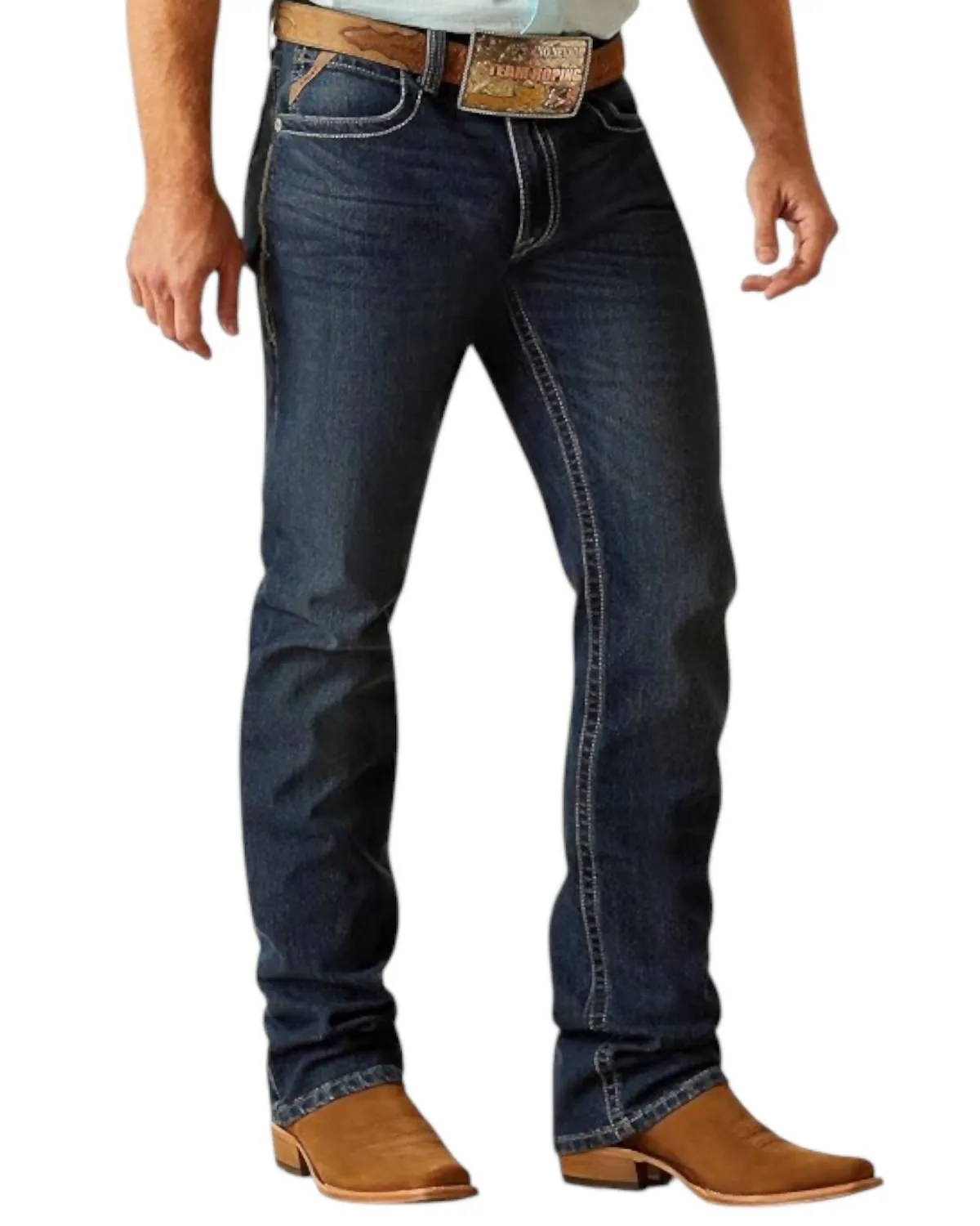 M4 Entspannte Bootcut-Jeans In Colman