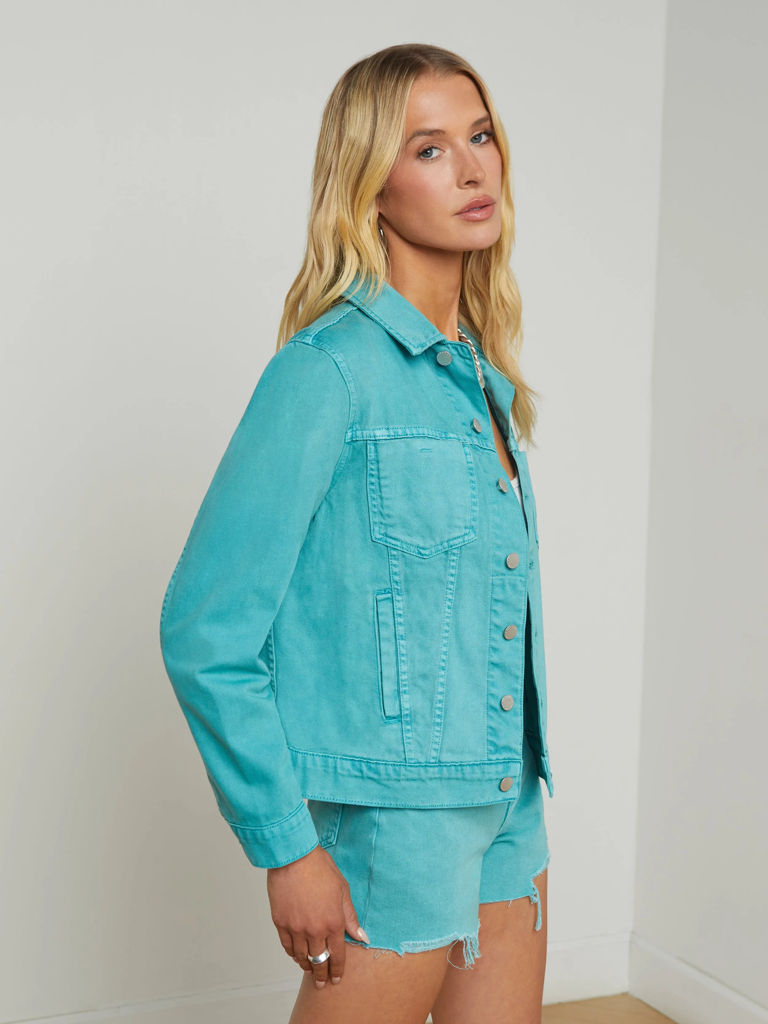 Mack Übergroße Denimjacke