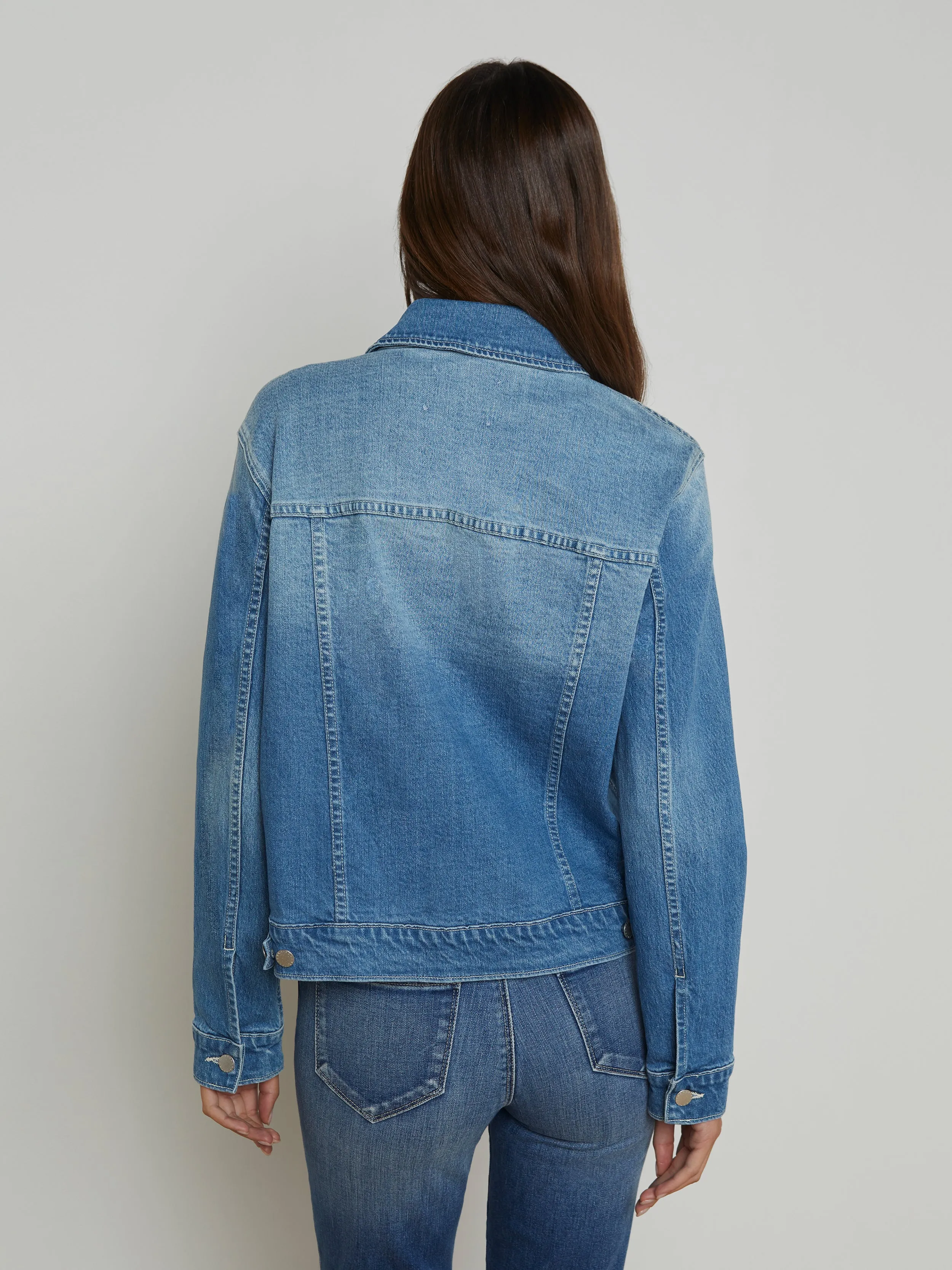 Mack Übergroße Denimjacke