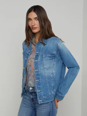 Mack Übergroße Denimjacke