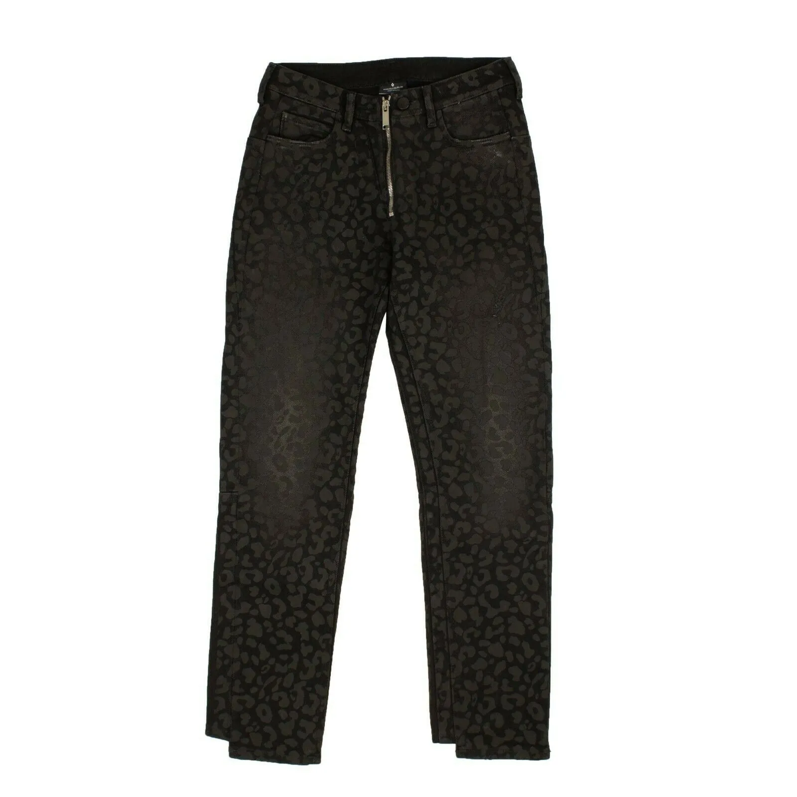 Marcelo Burlon Leopardenmuster Jeans - Schwarz