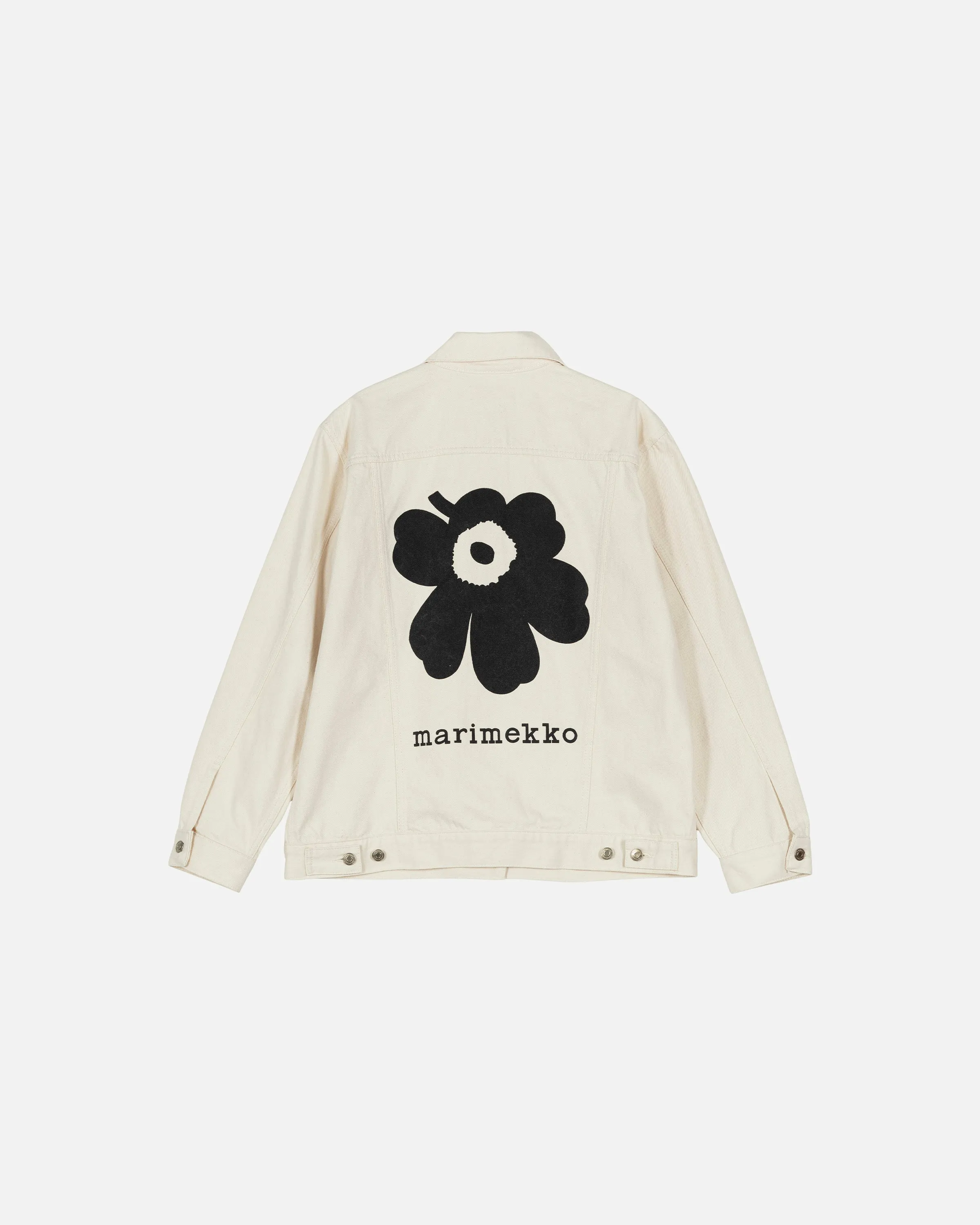 Maridenim Murros Unikko Platzierung Denim Jacke 68cm Kleidung_Marimekko
