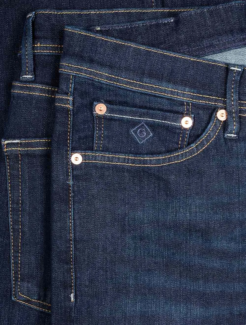Maxen Active Recover Jeans Dunkelblau Vintage-Look