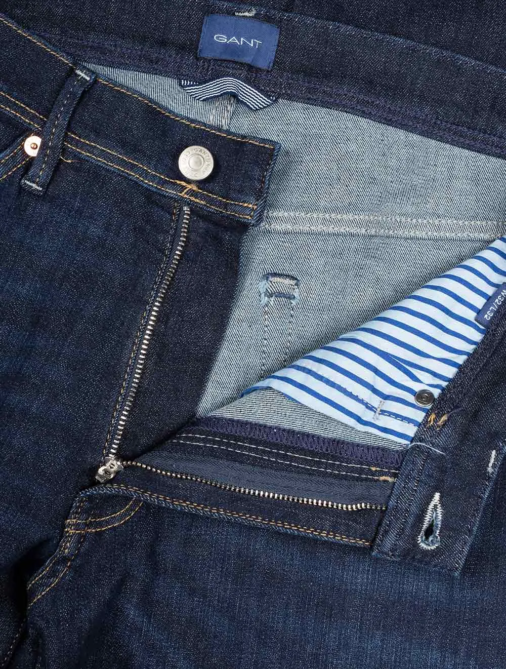 Maxen Active Recover Jeans Dunkelblau Vintage-Look