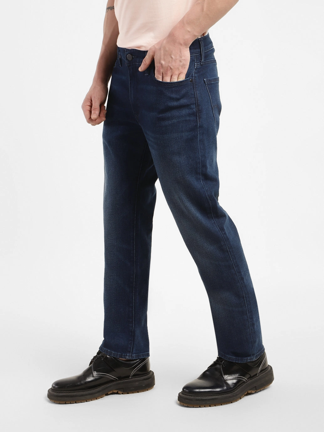 Herren 511 Blaue Slim Fit Jeans mit mittlerer Taillenhöhe