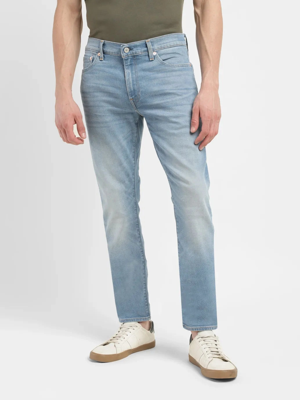 Herren 511 Blaue Slim Fit Jeans mit mittlerer Taillenhöhe