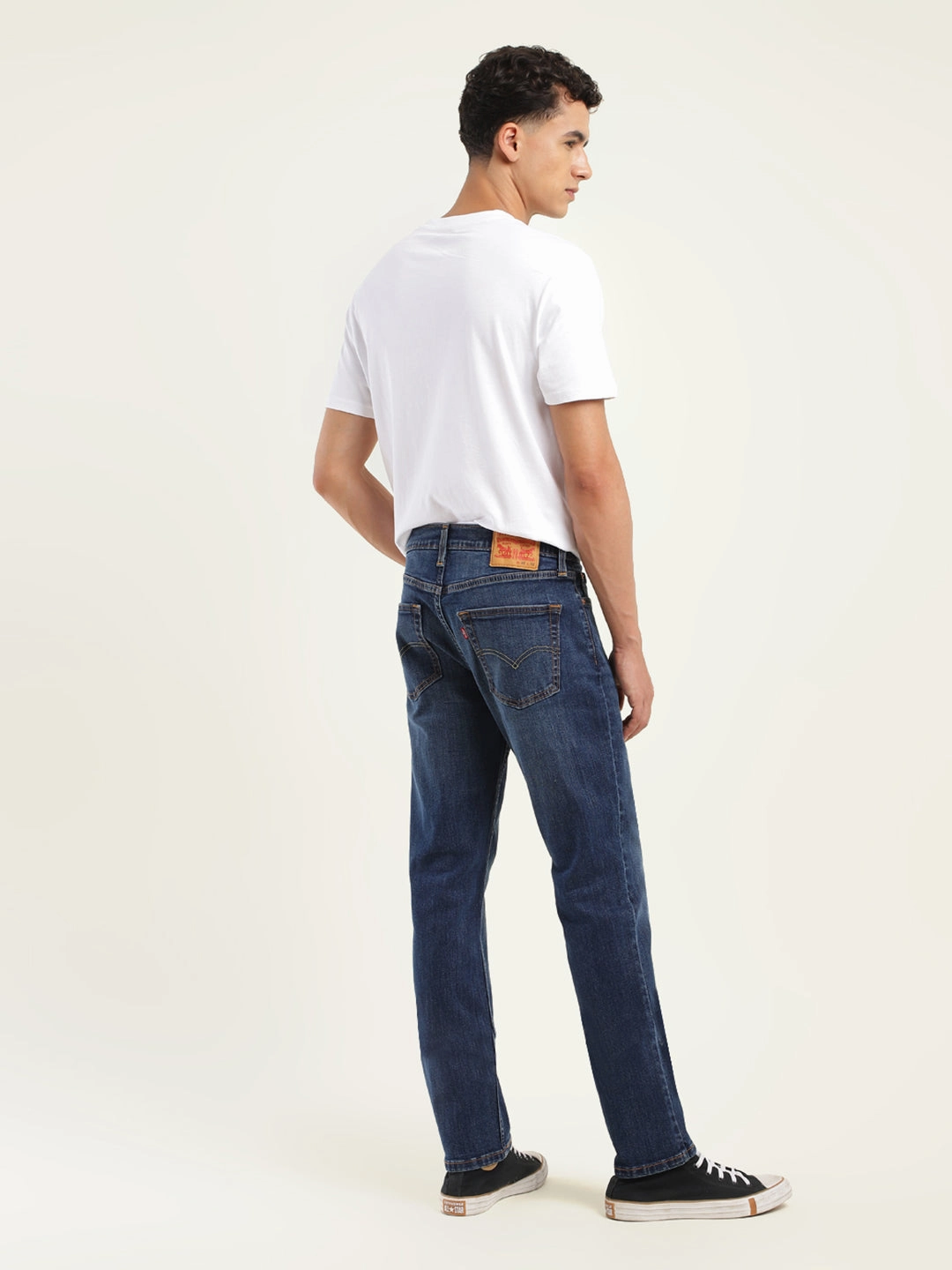 Herren 511 Blaue Slim Fit Jeans mit mittlerer Taillenhöhe