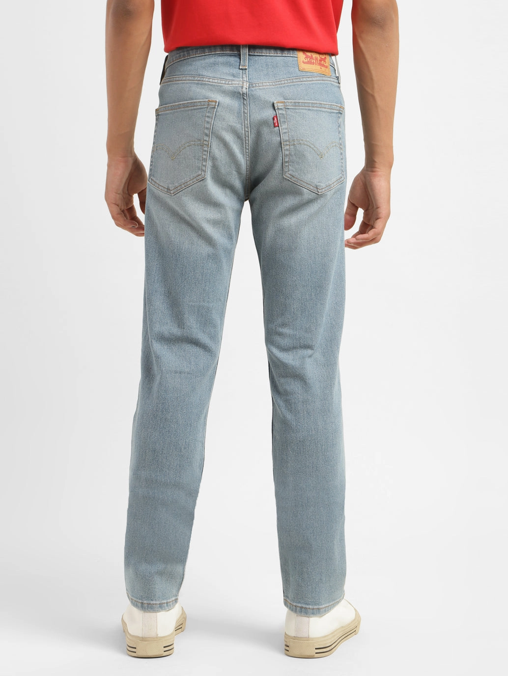 Herren 511 Blaue Slim Fit Jeans mit mittlerer Taillenhöhe