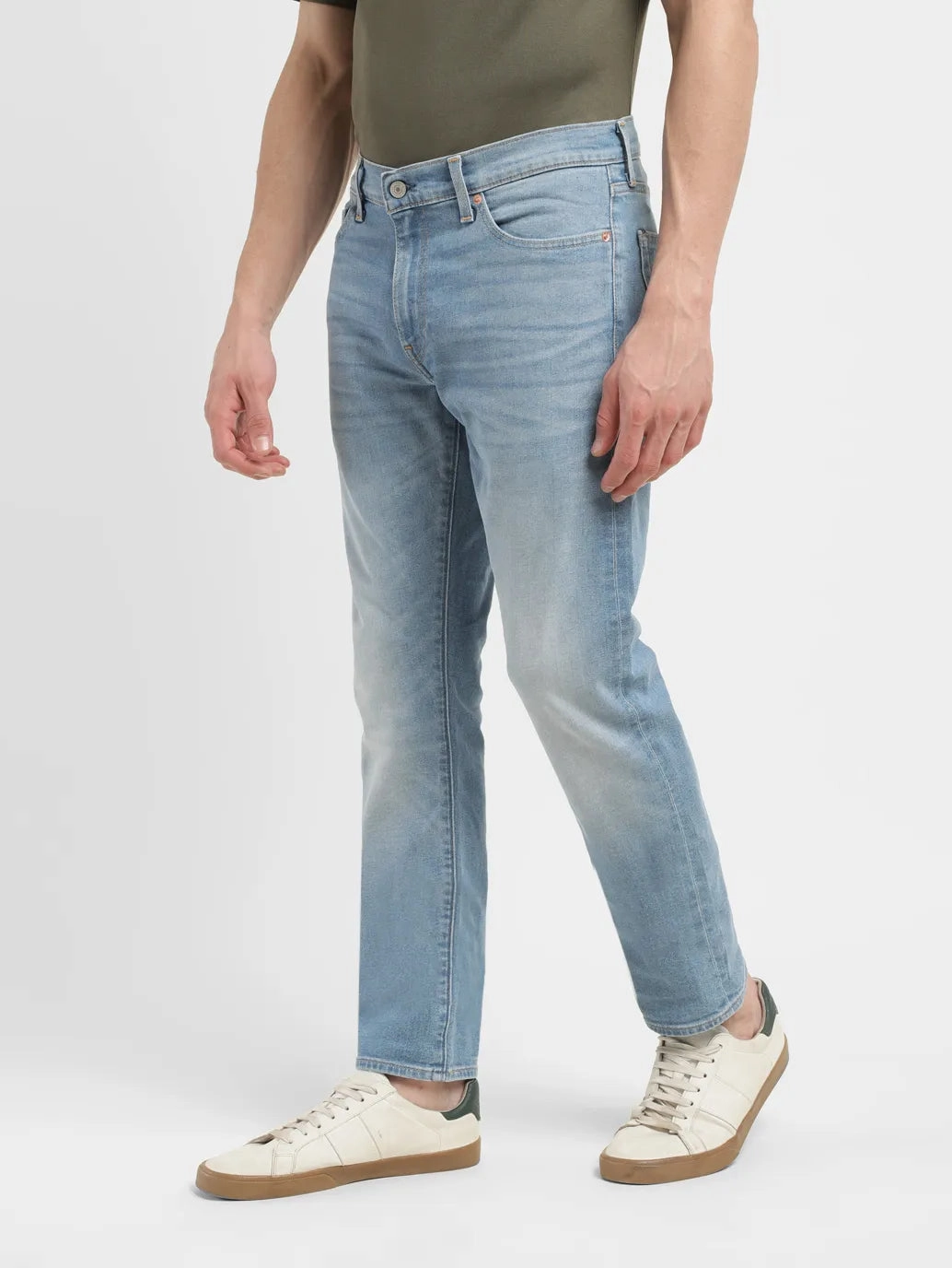 Herren 511 Blaue Slim Fit Jeans mit mittlerer Taillenhöhe