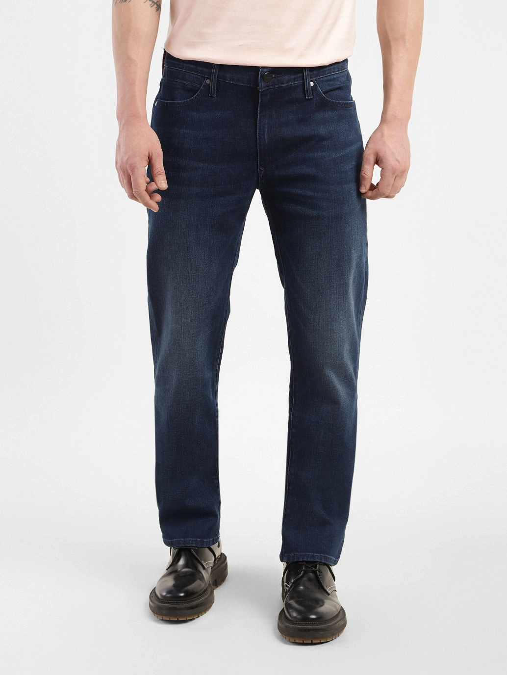 Herren 511 Blaue Slim Fit Jeans mit mittlerer Taillenhöhe