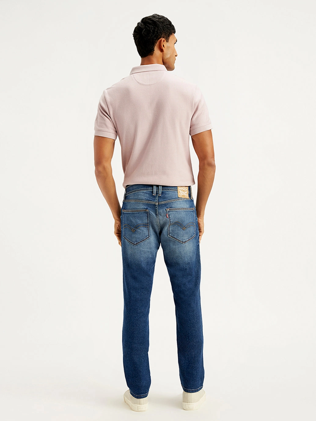 Men's 511 Blue Slim Fit Mid Rise Jeans