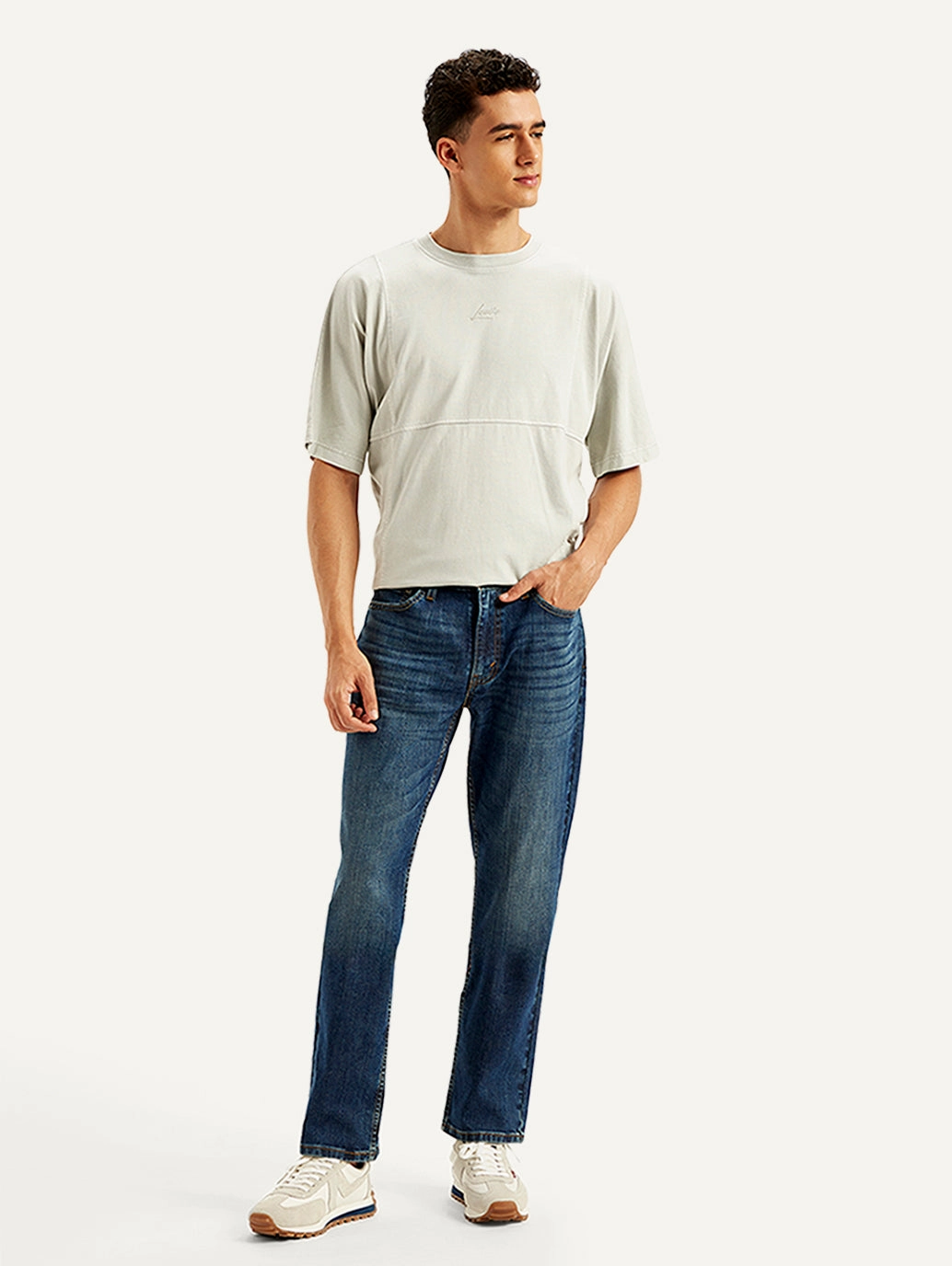 Men's 511 Blue Slim Fit Mid Rise Jeans