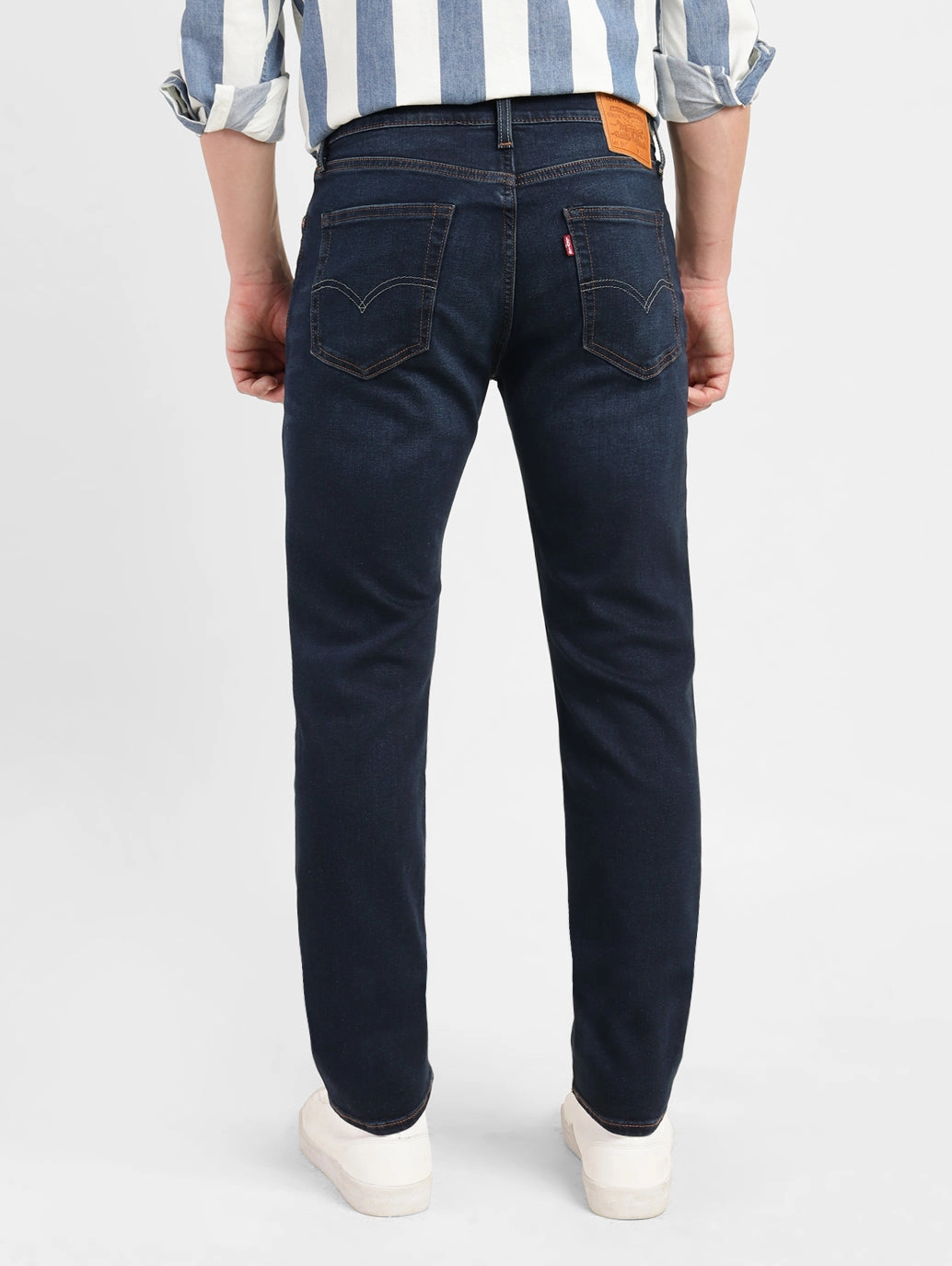 Men's 511 Blue Slim Fit Mid Rise Jeans