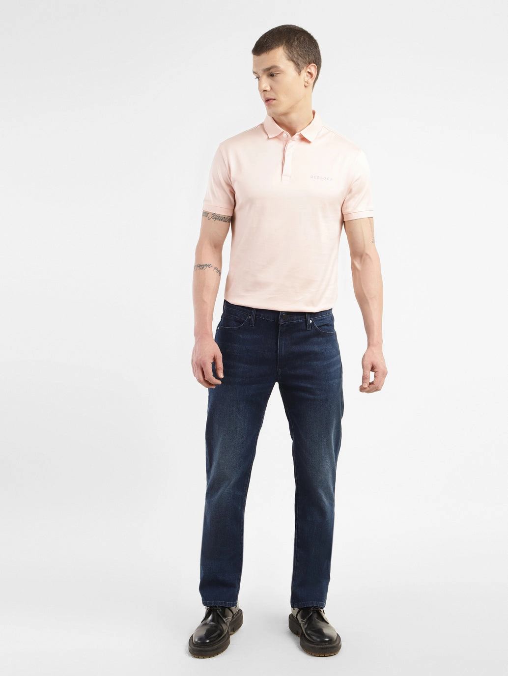 Herren 511 Blaue Slim Fit Jeans mit mittlerer Taillenhöhe
