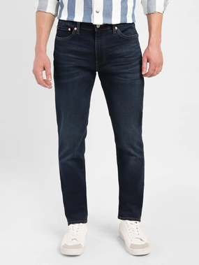 Men's 511 Blue Slim Fit Mid Rise Jeans