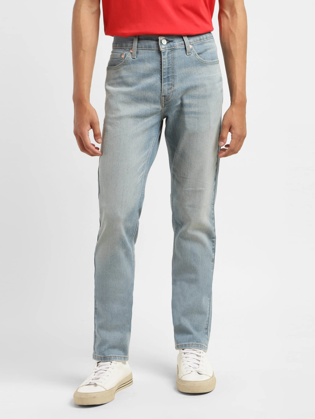 Herren 511 Blaue Slim Fit Jeans mit mittlerer Taillenhöhe