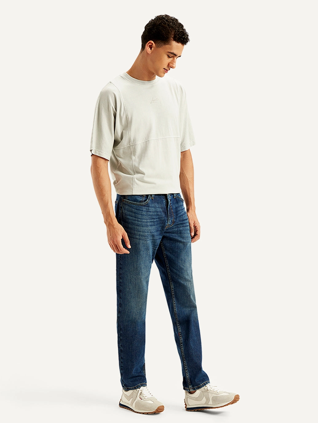 Men's 511 Blue Slim Fit Mid Rise Jeans