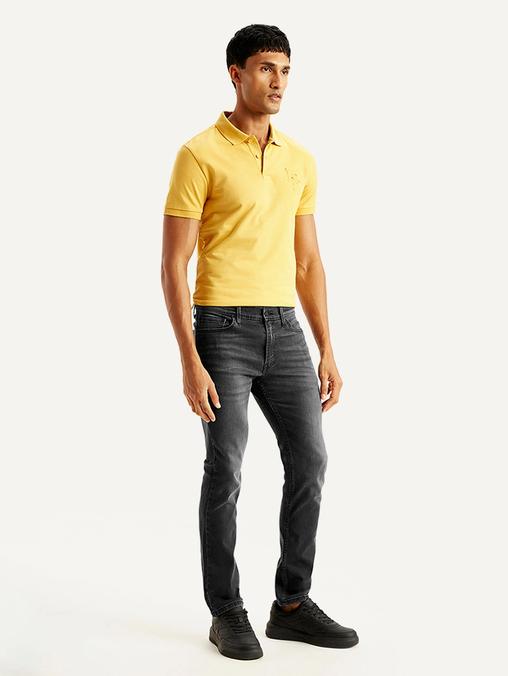Herren 511 Schiefergrau Slim Fit Mid Rise Jeans