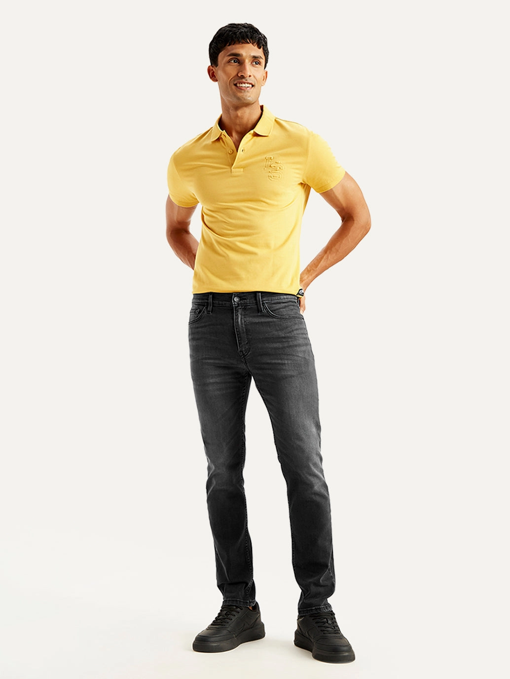 Herren 511 Schiefergrau Slim Fit Mid Rise Jeans