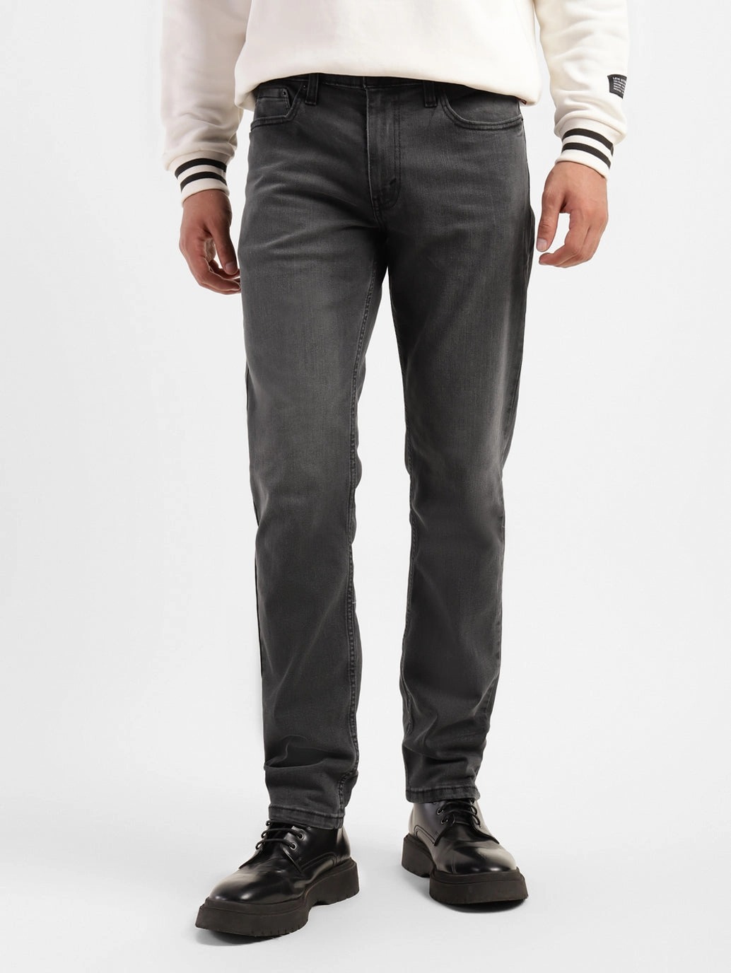 Men's 511 Grey Slim Fit Mid Rise Jeans