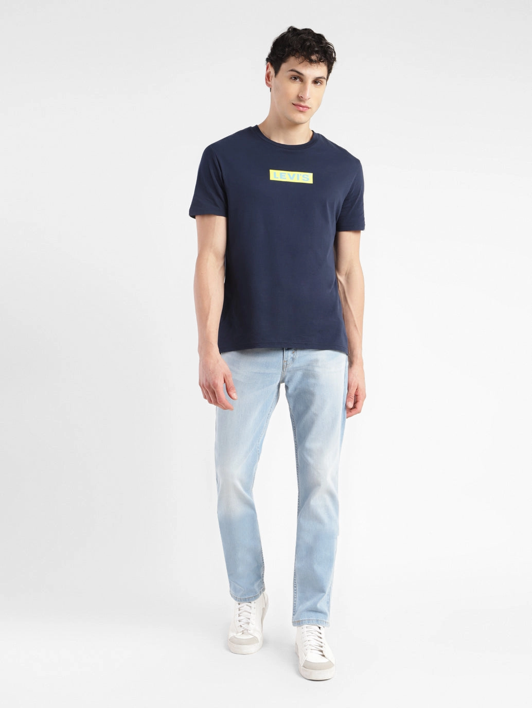 Men's 511 Light Blue Slim Fit Mid Rise Jeans