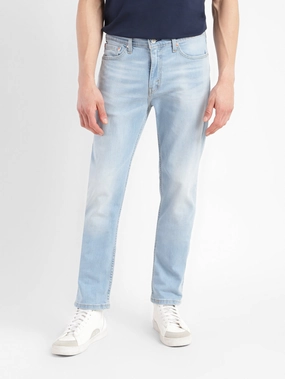 Men's 511 Light Blue Slim Fit Mid Rise Jeans