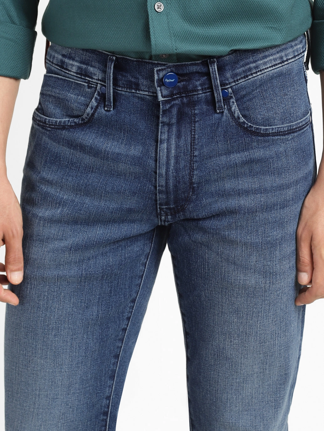 Men's 511 Mid Indigo Slim Fit Mid Rise Jeans