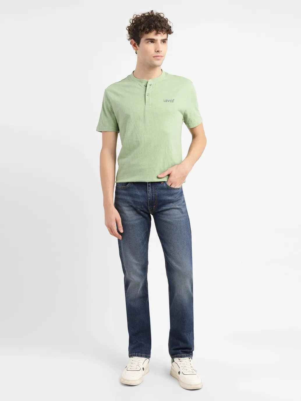 Men's 511 Mid Indigo Slim Fit Mid Rise Jeans