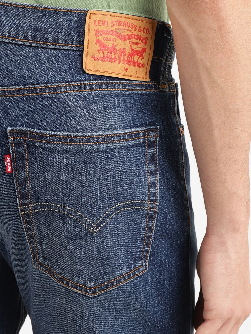 Men's 511 Mid Indigo Slim Fit Mid Rise Jeans