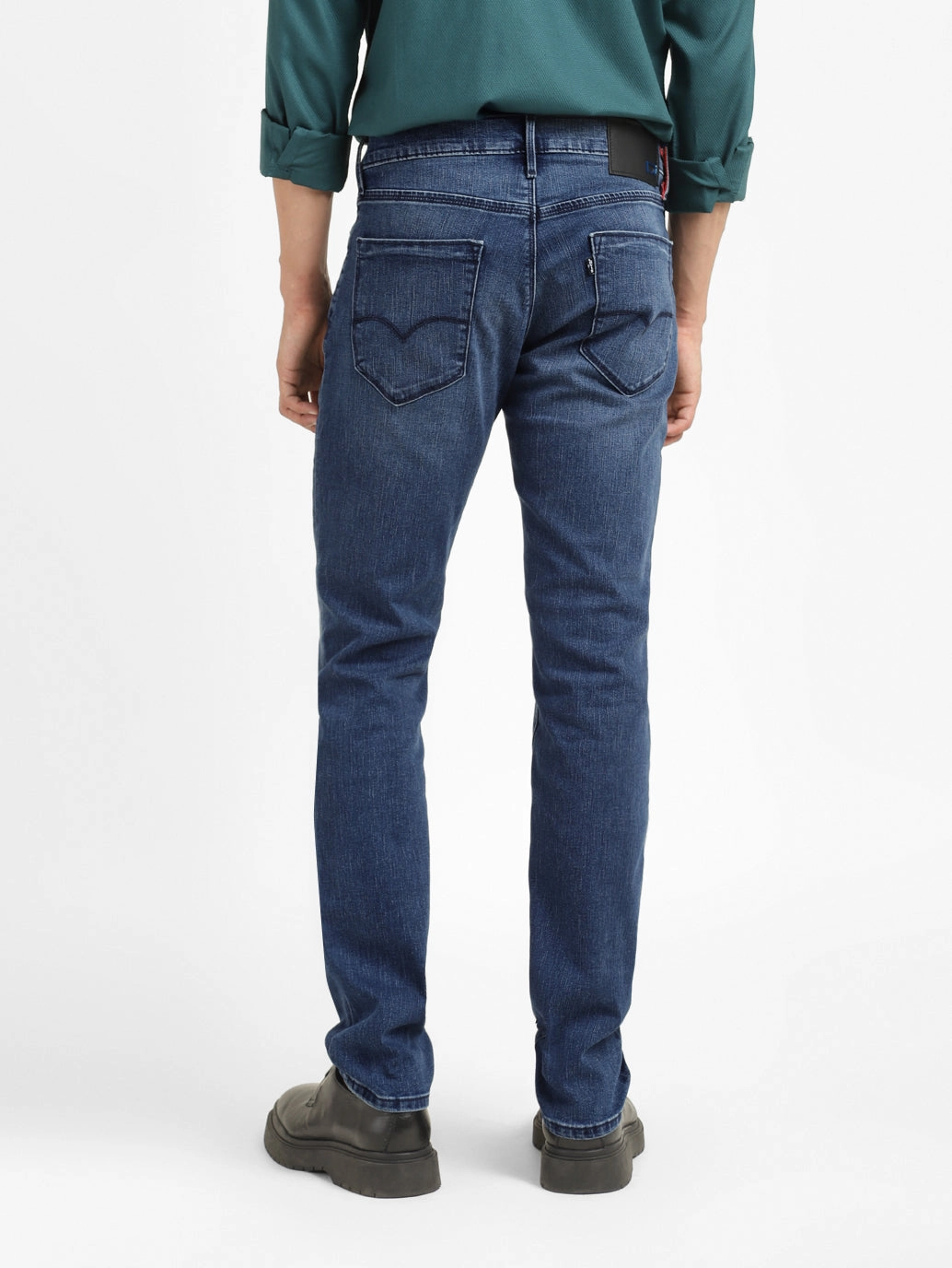 Men's 511 Mid Indigo Slim Fit Mid Rise Jeans