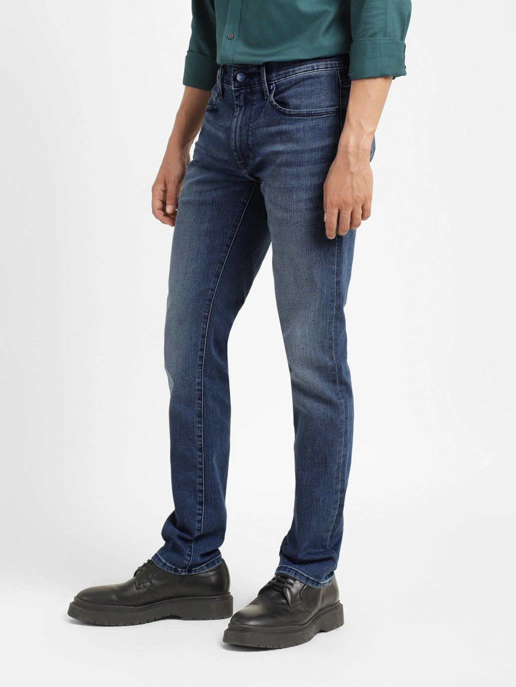 Men's 511 Mid Indigo Slim Fit Mid Rise Jeans