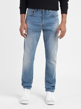 Men's 512 Blue Tapered Fit Mid Rise Jeans