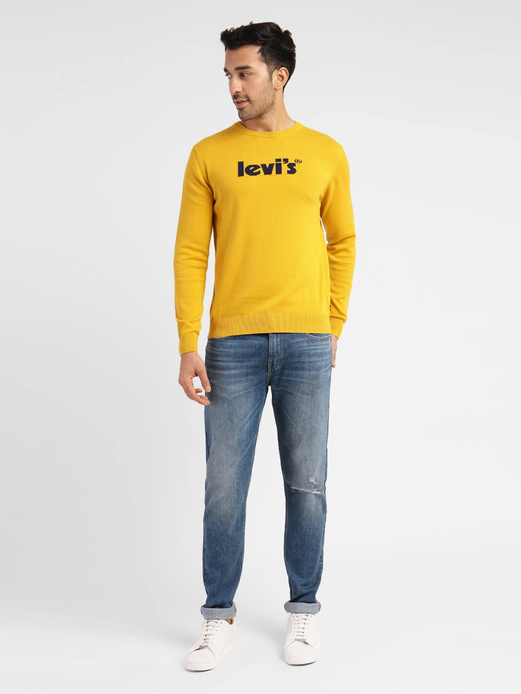 Men's 512 Blue Tapered Fit Mid Rise Jeans