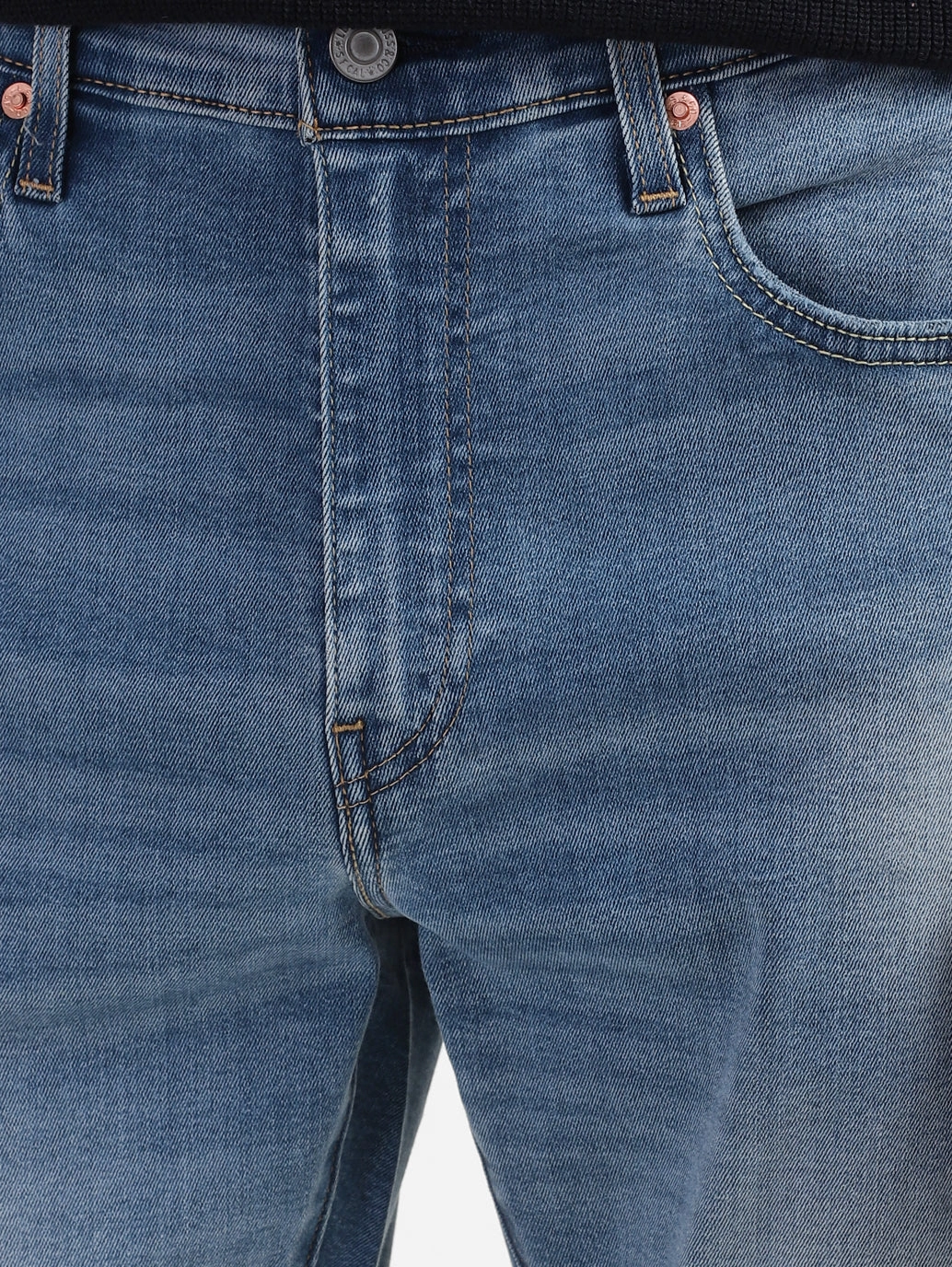 Men's 512 Blue Tapered Fit Mid Rise Jeans