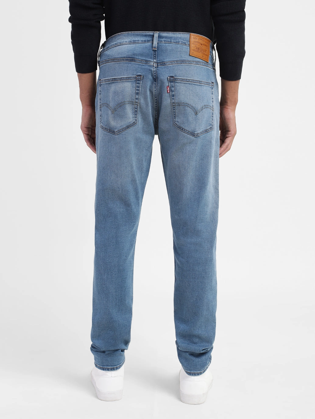Men's 512 Blue Tapered Fit Mid Rise Jeans