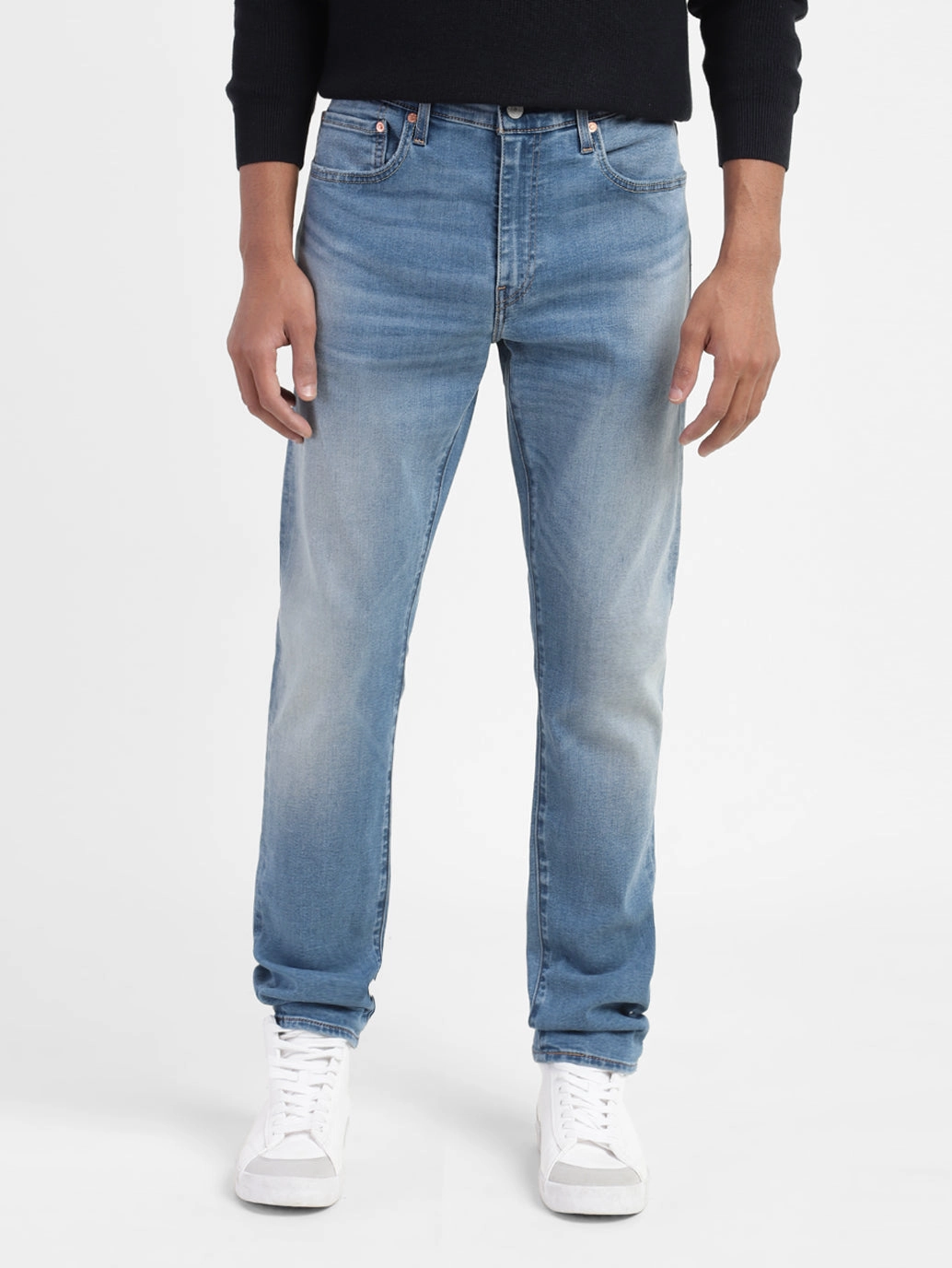 Men's 512 Blue Tapered Fit Mid Rise Jeans