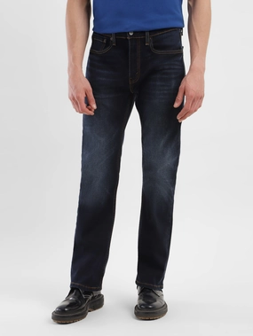 Men's 527 Blue Bootcut Fit Mid Rise Jeans