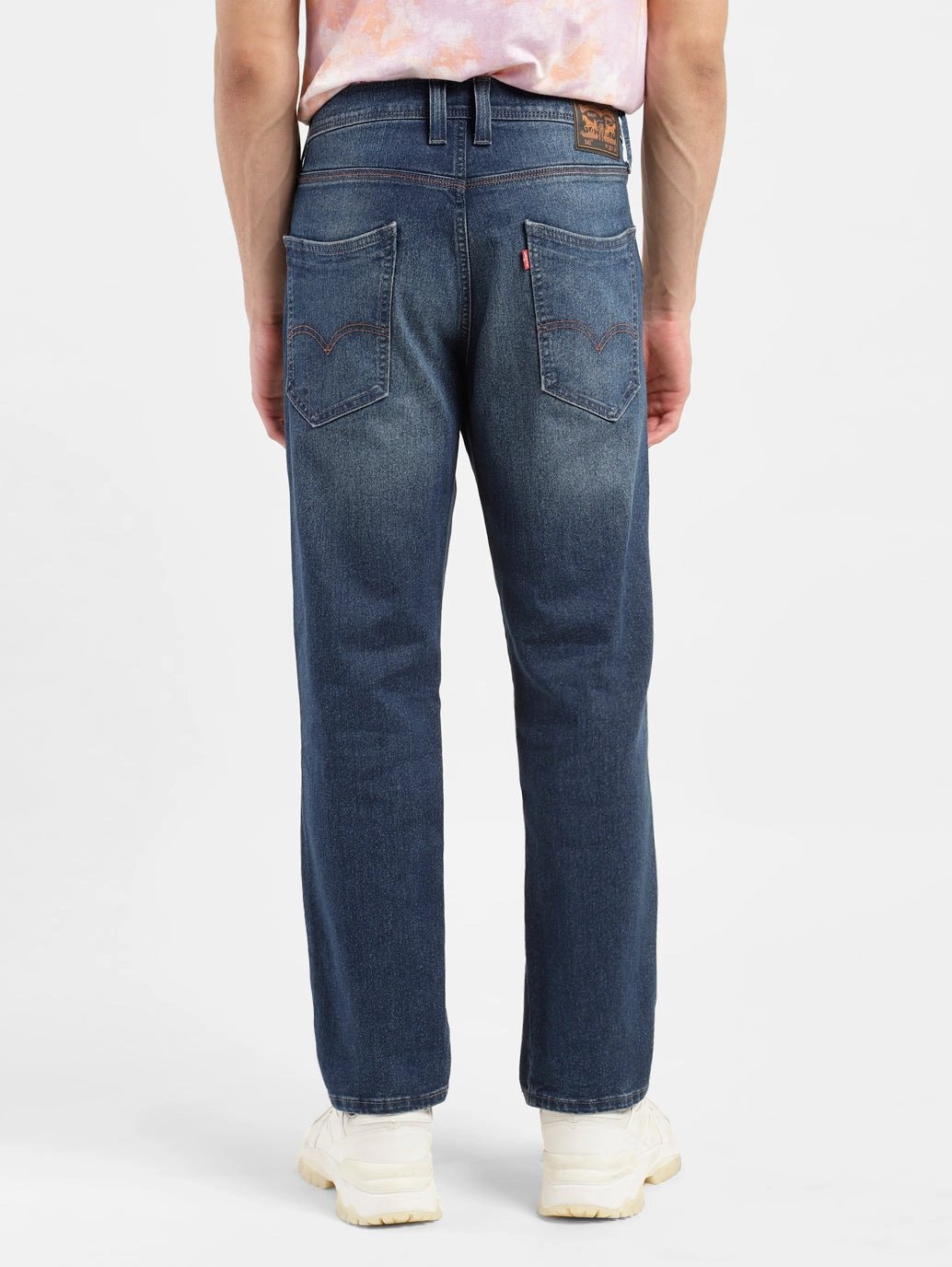 Herren 541 Blaue Jeans mit Tapered Fit und mittlerer Taillenhöhe