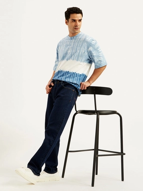 Men's 555 Relaxed Straight Fit Mid Rise Utility Jeans